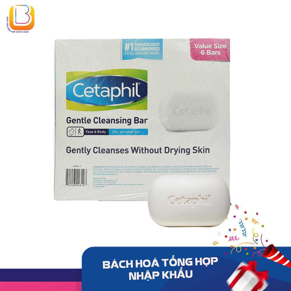 [HCM]XÀ PHÒNG CETAPHIL GENTLE CLEANSING BAR 127G