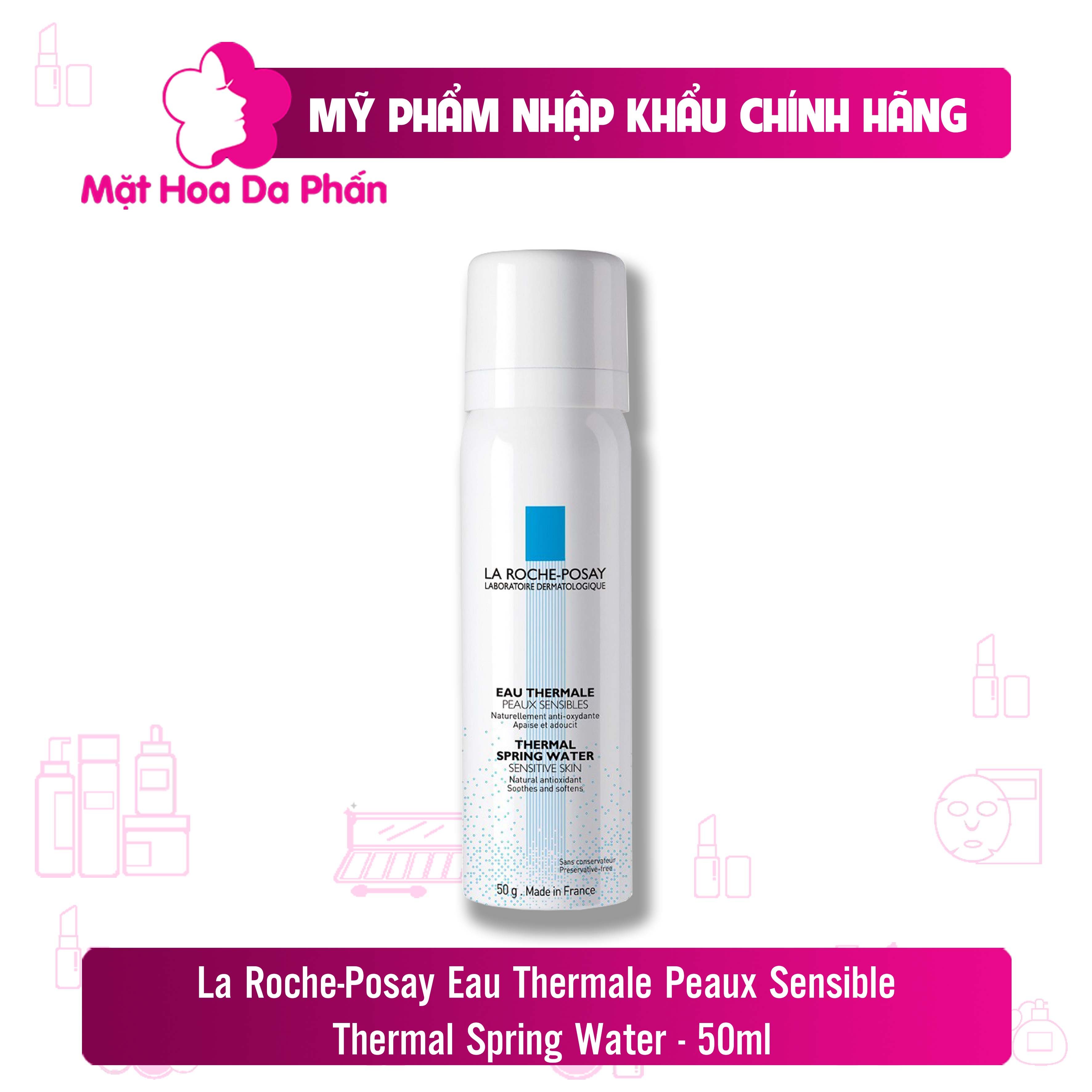 Xịt Khoáng Cấp Ẩm Và Bảo Vệ Da La Roche - Posay Thermal Spring Water Sensitive Skin 50Ml