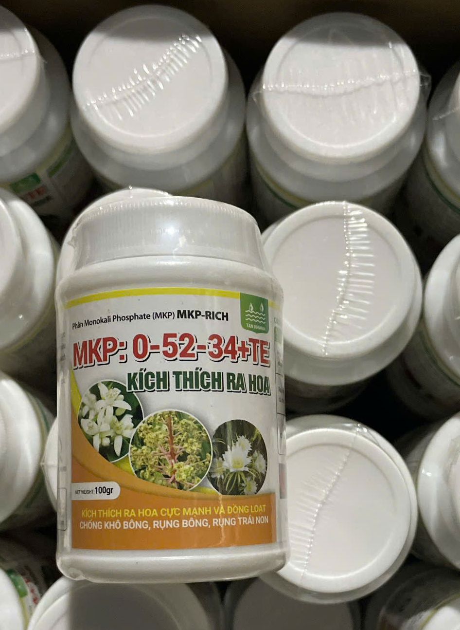 Phân bón MPK 0-52-34 lọ 100gr