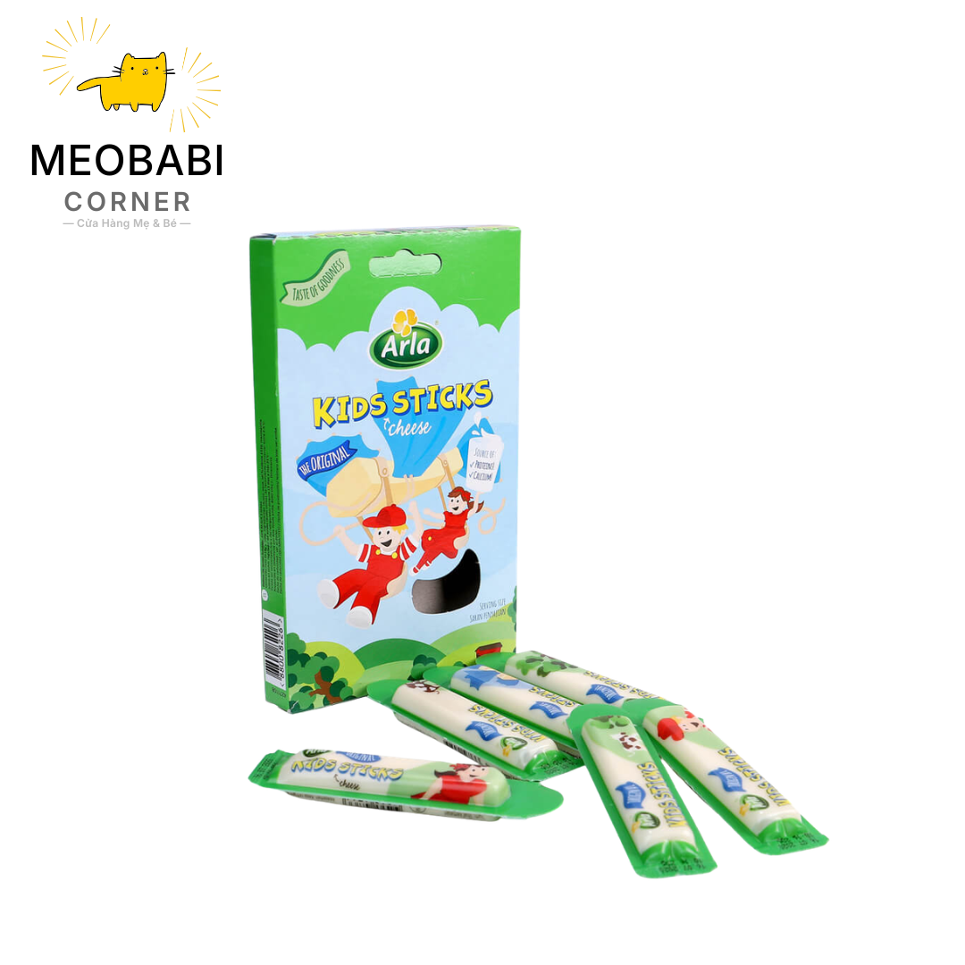 Phô mai que Arla Kids Sticks Cheese - 1 hộp 18g