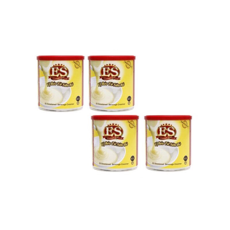 [Combo 4 Lon] Sữa Đặc Es 1Kg Nắp Đỏ - Nhập Khẩu Malaysia