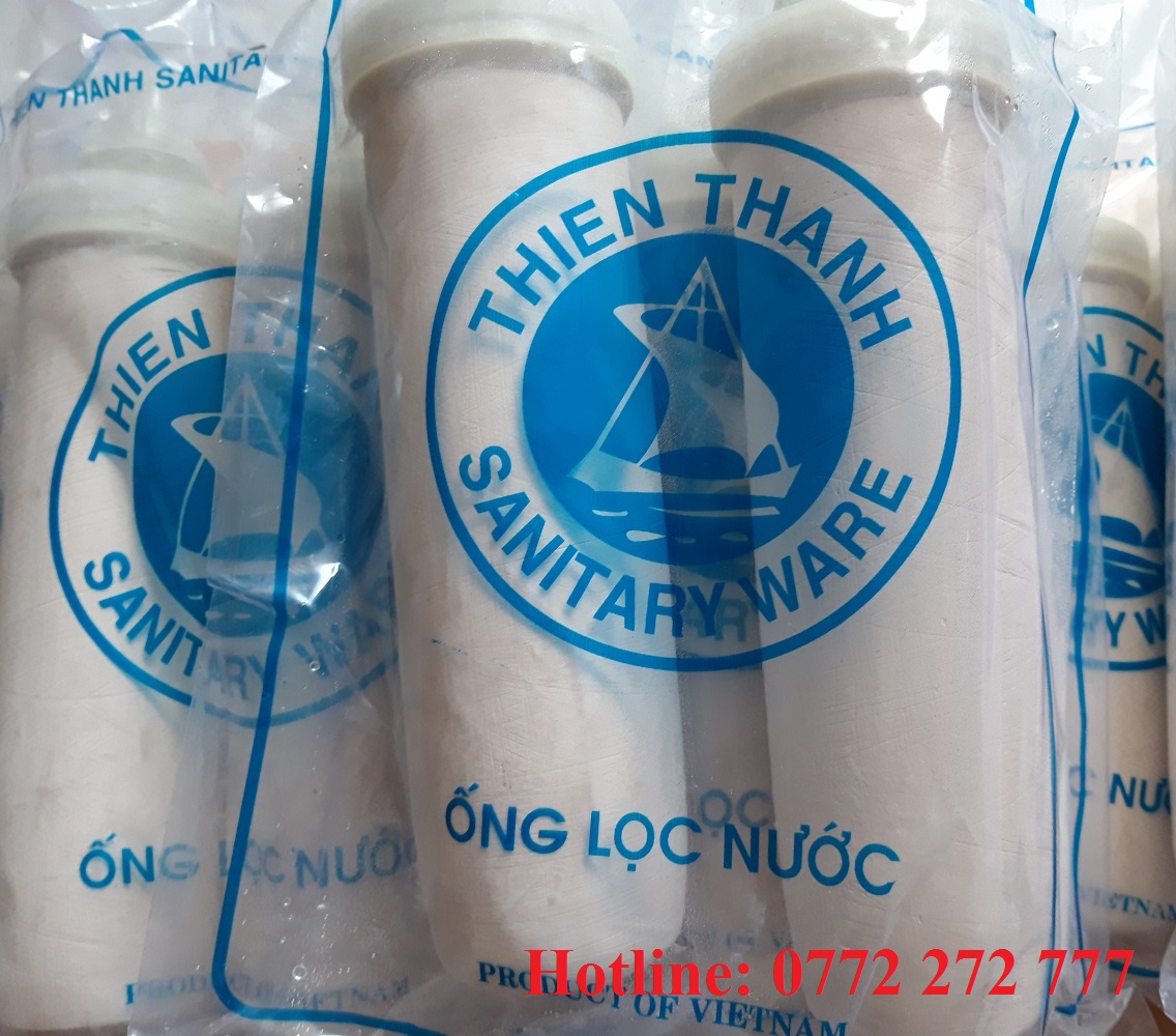 Ống lọc nước lõi lọc nước lọc cặn bẩn diệt khuẩn Cty gốm sứ Thiên Thanh.