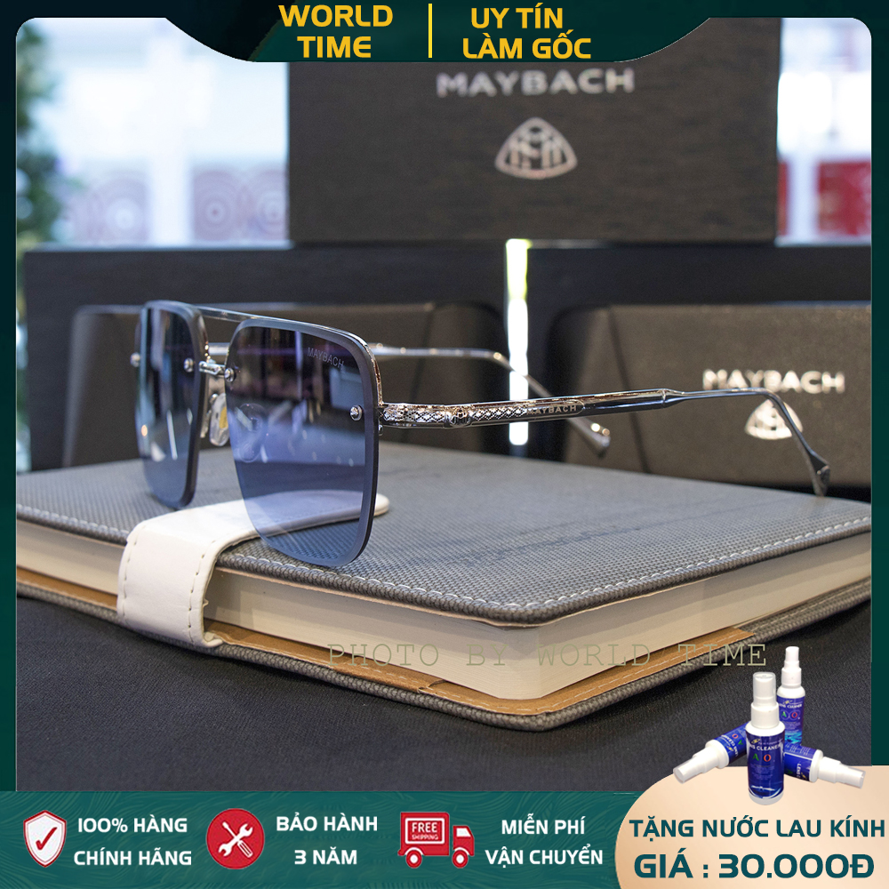 HOÀN TIỀN 15% - Kính mát nam cao cấp Maybach 3 full box thẻ bảo hành 12 tháng tròng Polarized chống