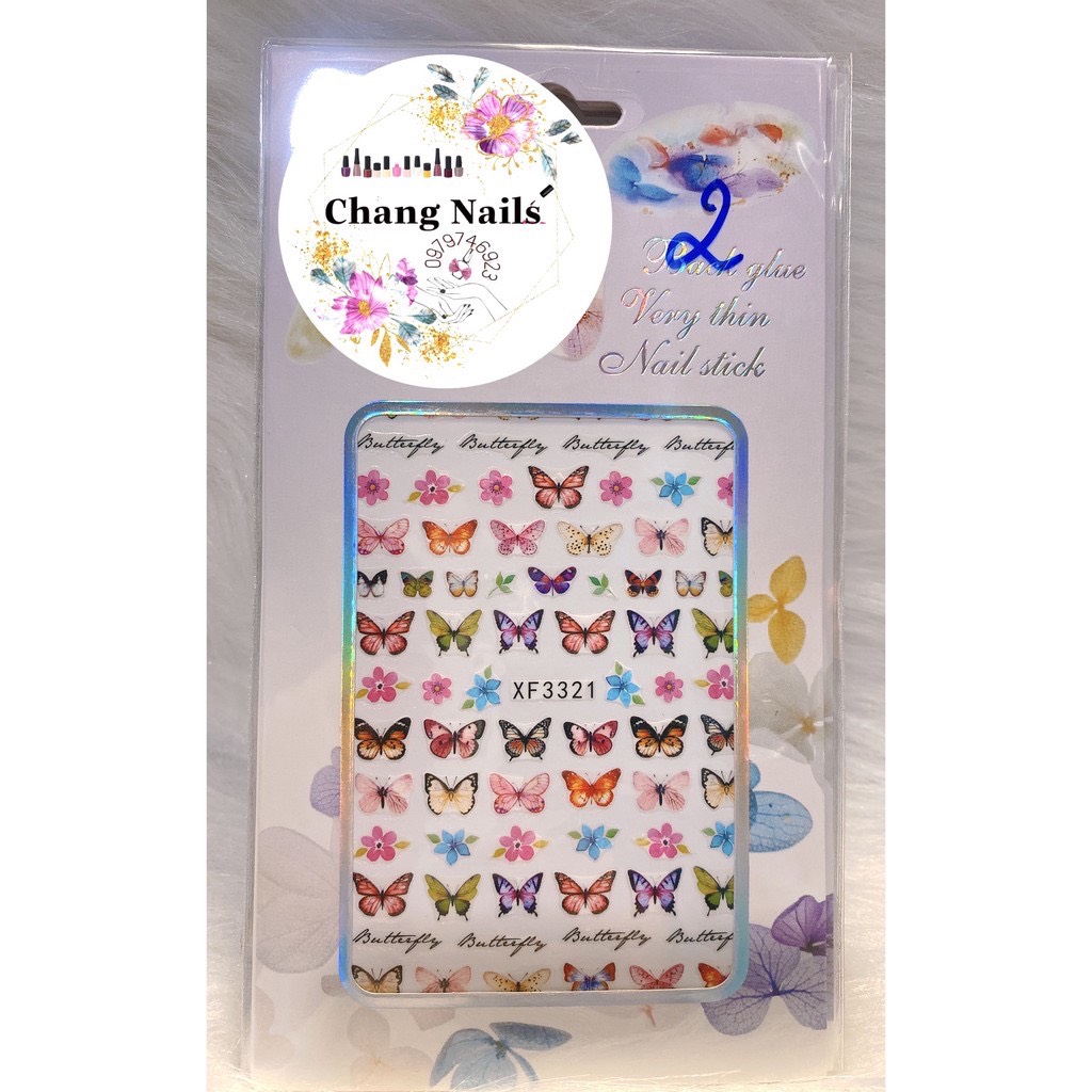 [Hcm]Nail Sticker Các Loại