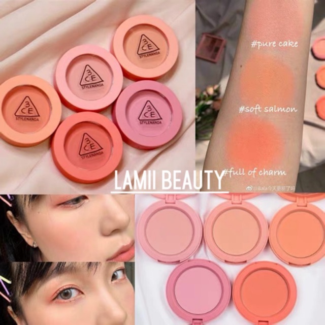 [Hcm]Má Hồng 3Ce Face Blush Chất Lượng Đảm Bảo An Toàn Đến Sức Khỏe Người Sử Dụng Hàng Giống Như Hình