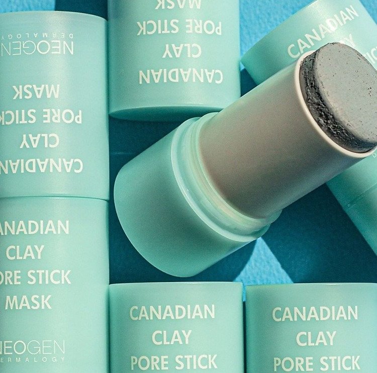 Thanh Lăn Giảm Mụn Đầu Đen Neogen Canadian Clay Pore Stick Mask