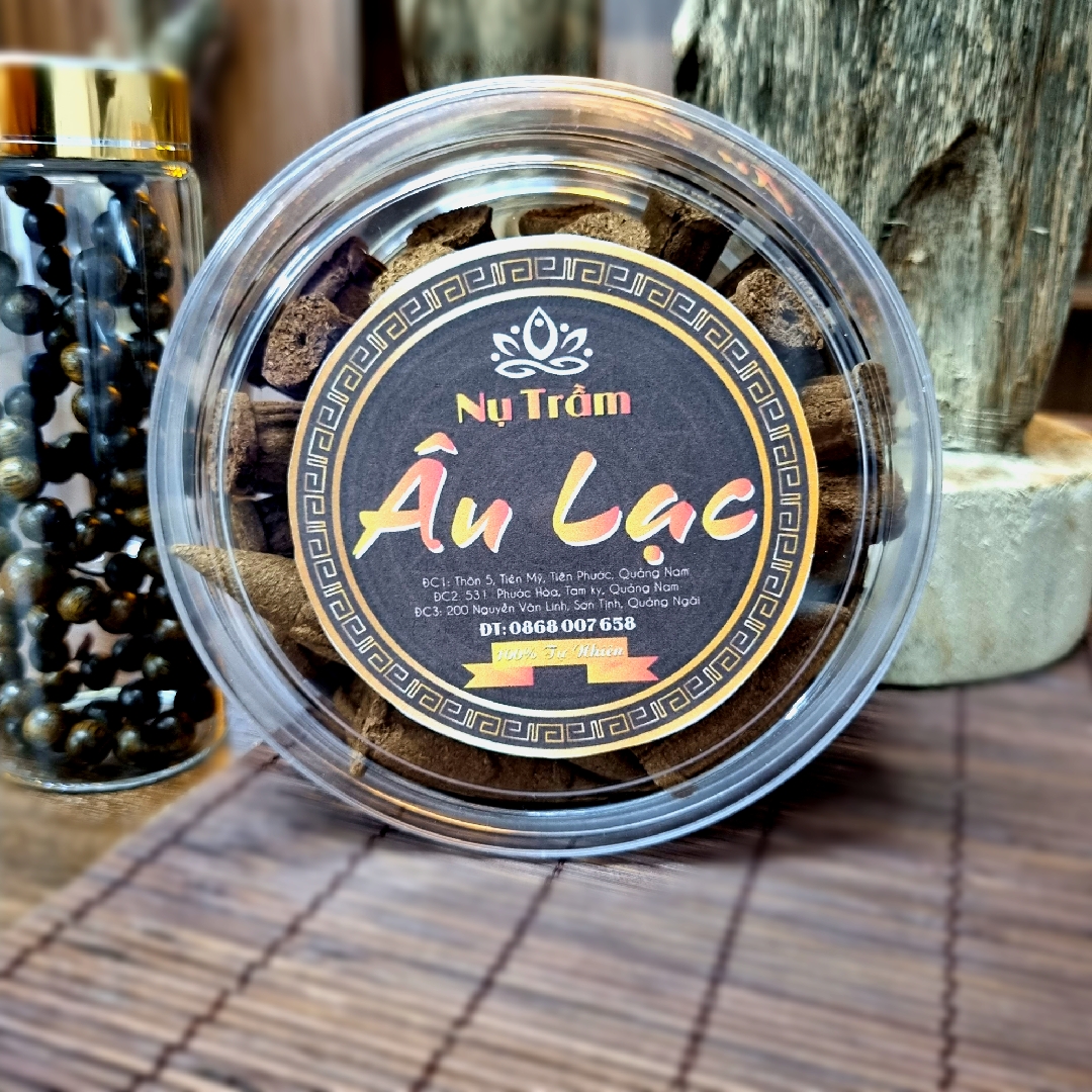 Nụ trầm Hương Cao Cấp Âu (HOP 45 NỤ) Lạc Dùng Được cho Thác Và Lư - Dùng Xông Đót Tẩy Uế Thờ Cúng Thưởng Trầm hàng tự nhiên 100% Gía Tận Xưởng