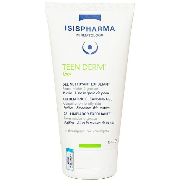 Sữa rửa mặt Teen derm gel 150ml