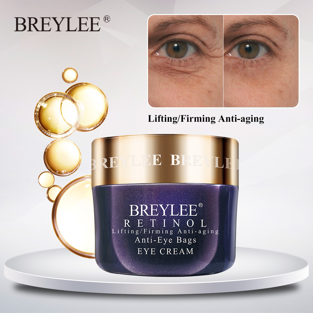 BREYLEE  Eye Cream Retinol Kem Dưỡng Mắt Kem Thâm Quầng Mắt  Kem Mắt Dưỡng Da  Anti Aging Lifting Firming Reduces Wrinkles Eye Care 20g