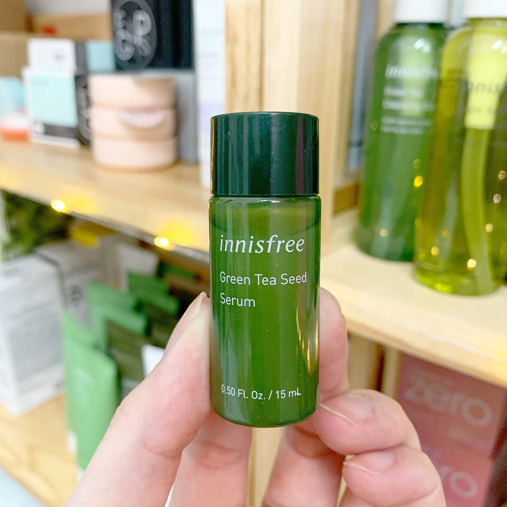 Serum Dưỡng Da Hạt Trà Xanh Innisfree Green Tea Seed Serum 15 Ml