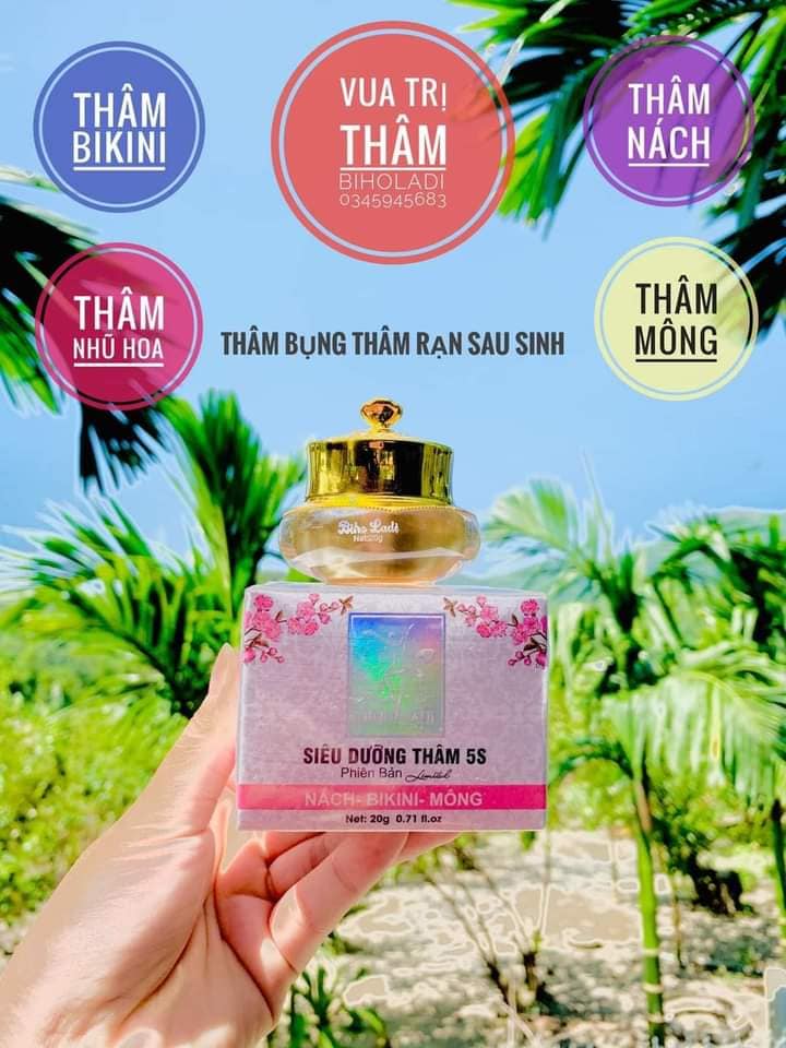 [Hcm]Siêu Dưỡng Thâm 5S Biholadi - Đánh Bay Thâm Nách Thâm Cùi Chỏ Thâm Đầu Gối