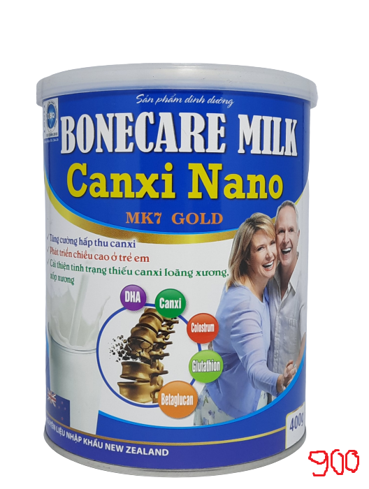 Sữa bột Bonecare Milk Canxi Nano MK7 Gold- tăng cường hấp thu canxi phát triển chiều cao ở trẻ em cải thiện sức khoẻ – CNC MINH CHUNG