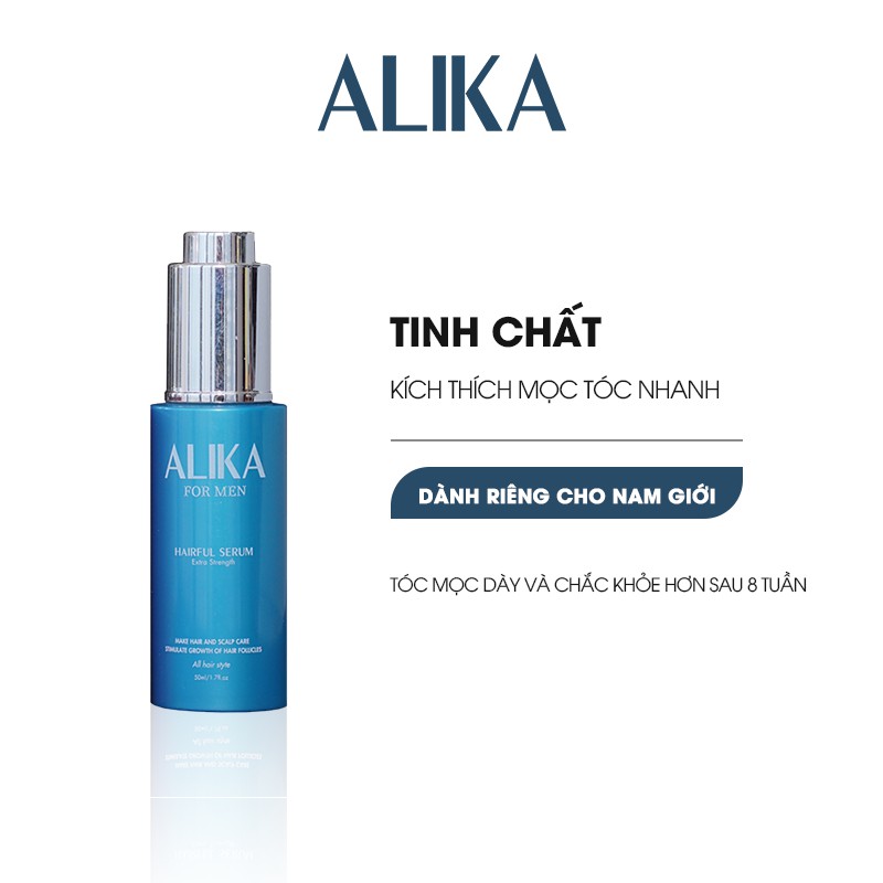 [Hiệu Quả 100%] Kích Thích Mọc Tóc Nhanh Với Huyết Thanh Serum Mọc Tóc Alikacam Kết Hiệu Quả Sau 8 Tuần Sử Dụng 50Ml