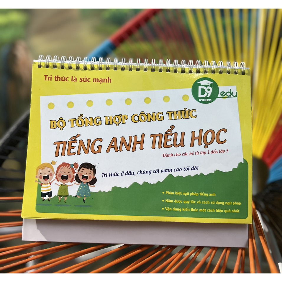 Combo Bộ Lịch Công Thức Để Bàn Ghi Nhớ Toán Anh Văn Tiểu Học Và Trung Học Cơ Sở