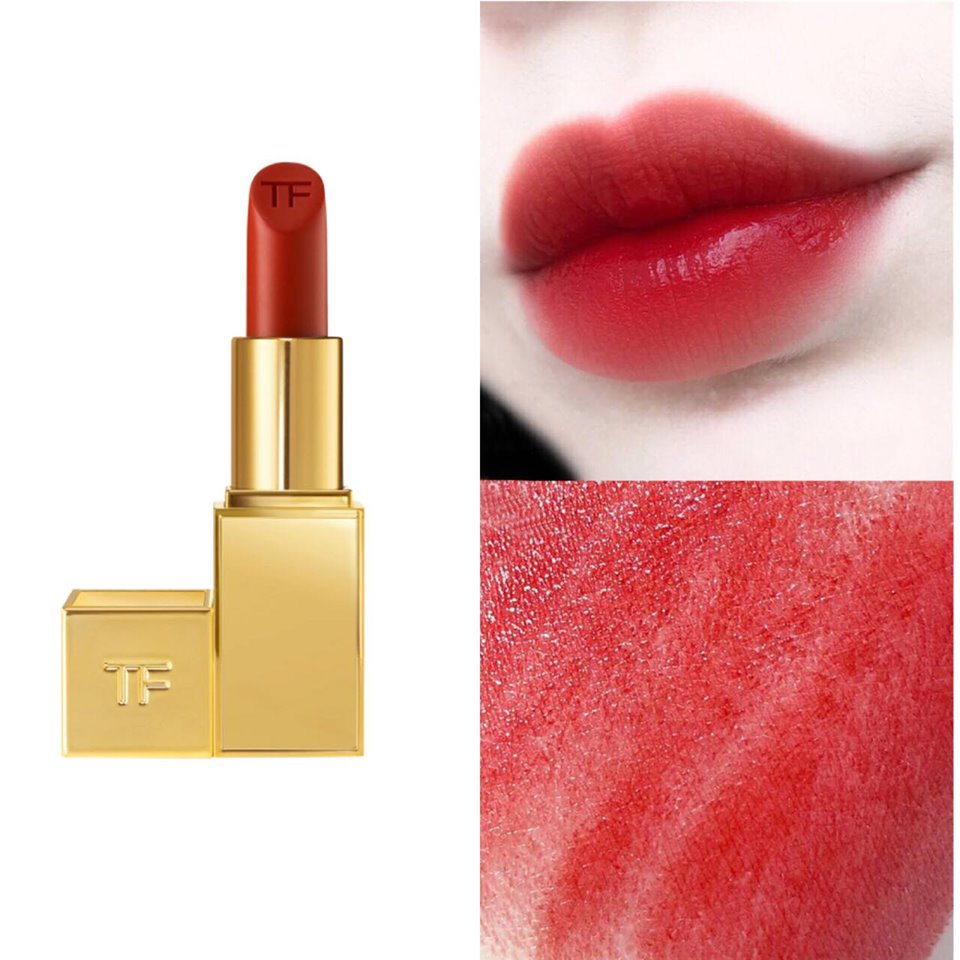 [Limited] Son Tom Ford 24K Gold Màu 16 Scarlet Rouge - Đỏ Tươi