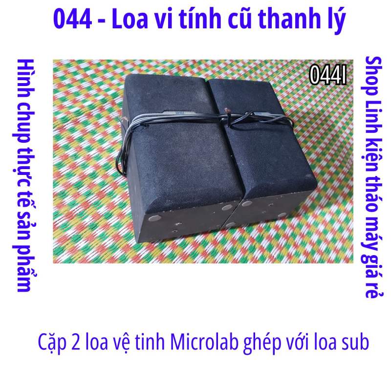 044 - Loa vi tính 2.1 5.1 microlab M-560 M-105 Jumboy soundmax các loại thanh lý