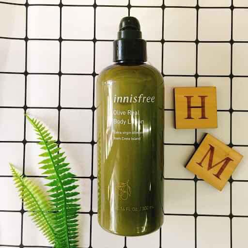 Sữa Dưỡng Thể Body Oliu Innisfree Olive Real Body Lotion