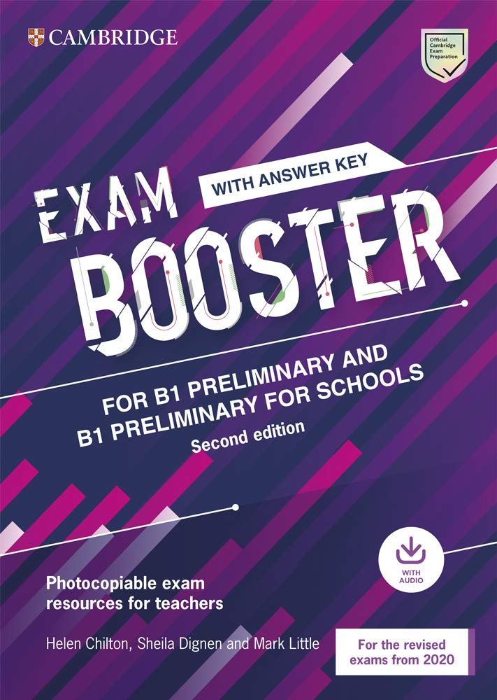 Sách Exam Booster B1 Preliminary for Schools with Answer Key (File nghe gửi qua mail)