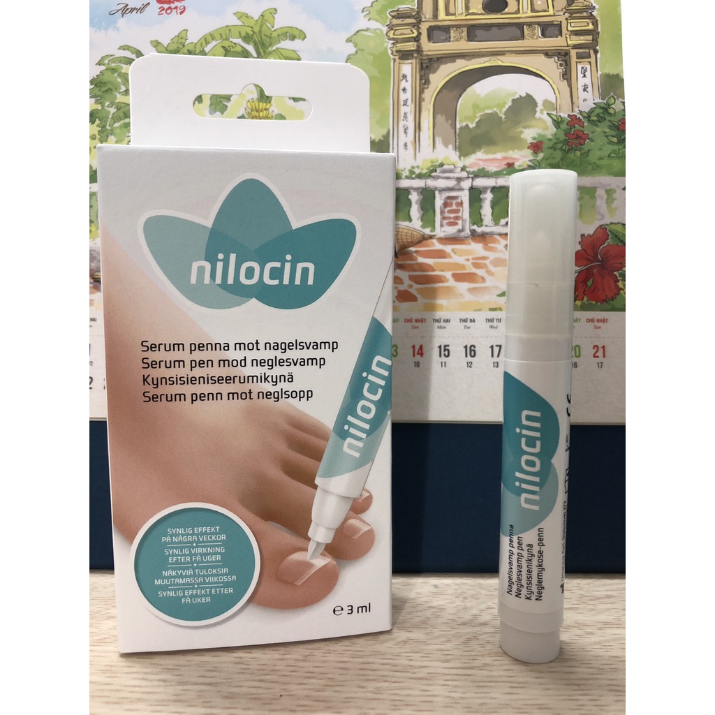 NILOCIN - BÚT serum bôi nấm móng 3ml