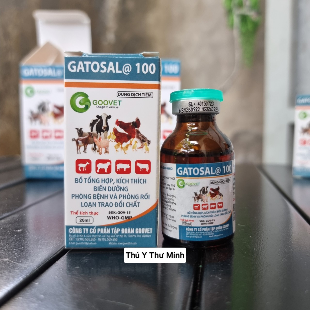 GATOSAL @ 100 Goovet Catosal nội trợ lực cấp tốc vỗ béo chống còi tăng sức mạnh tăng đề kháng dùng t