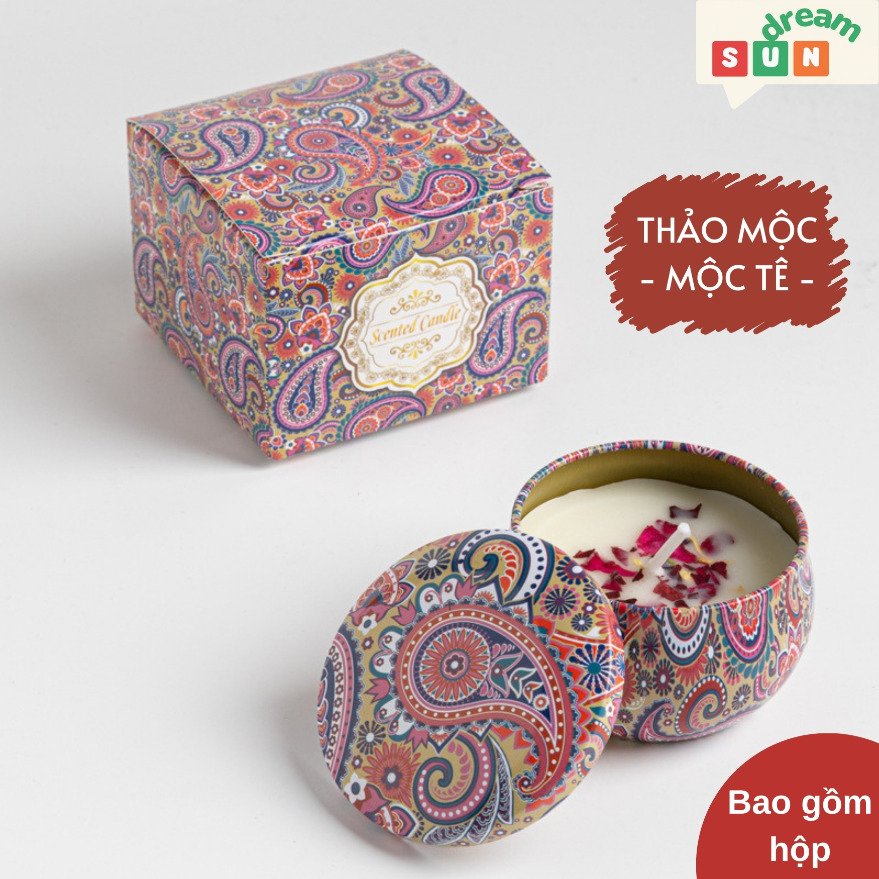 [15 Hương] Nến Thơm Mini Thơm Phòng Nến Thơm Handmade Giúp Thư Giãn Và Decor Trang Trí Cho Không Gian Lãng Mạn