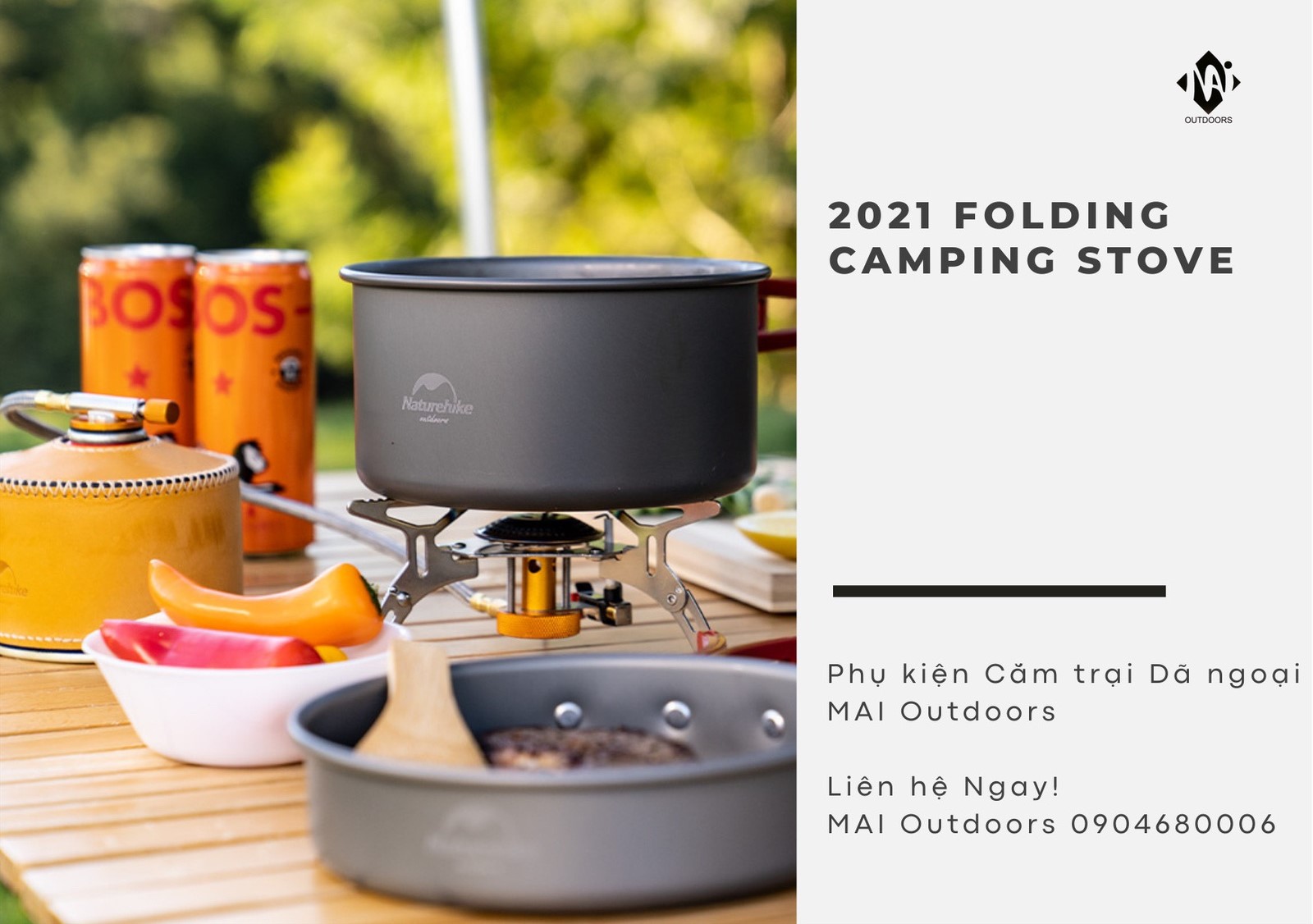 Desktop folding gas stove outdoor camping IGT table gas stove