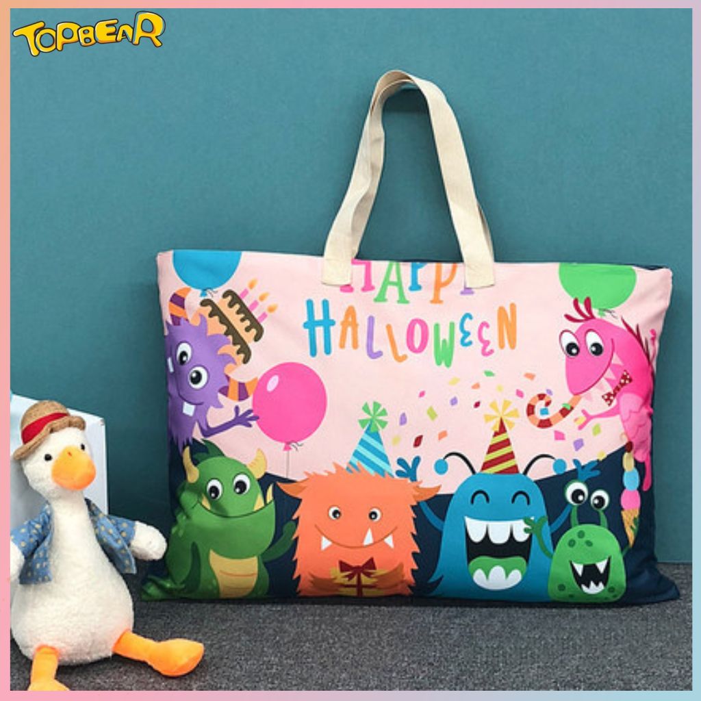 Túi đựng chăn mền gối cho bé  học bán trú Túi đựng mền Topbear cho bé đi mẫu giáo học sinh cấp 1 học