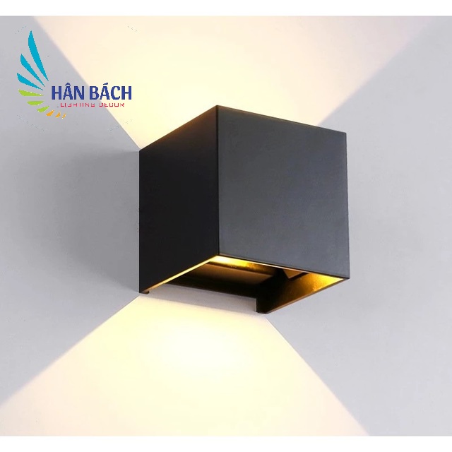[VỪA ĐẸP - VỪA RẺ] Đèn gắn tường đèn gắn cột ngoài trời trong nhà HÂN BÁCH