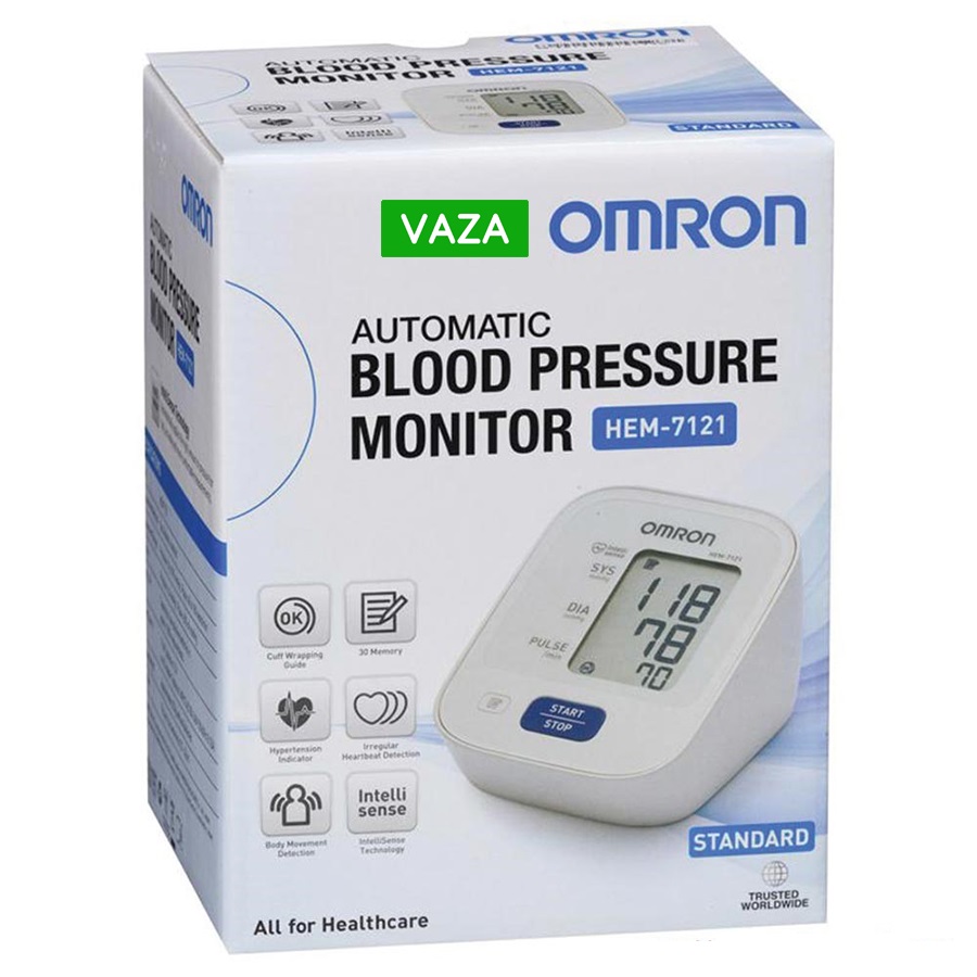 Máy đo huyết áp bắp tay Omron HEM 7121 – Bảo Hành 5 Năm