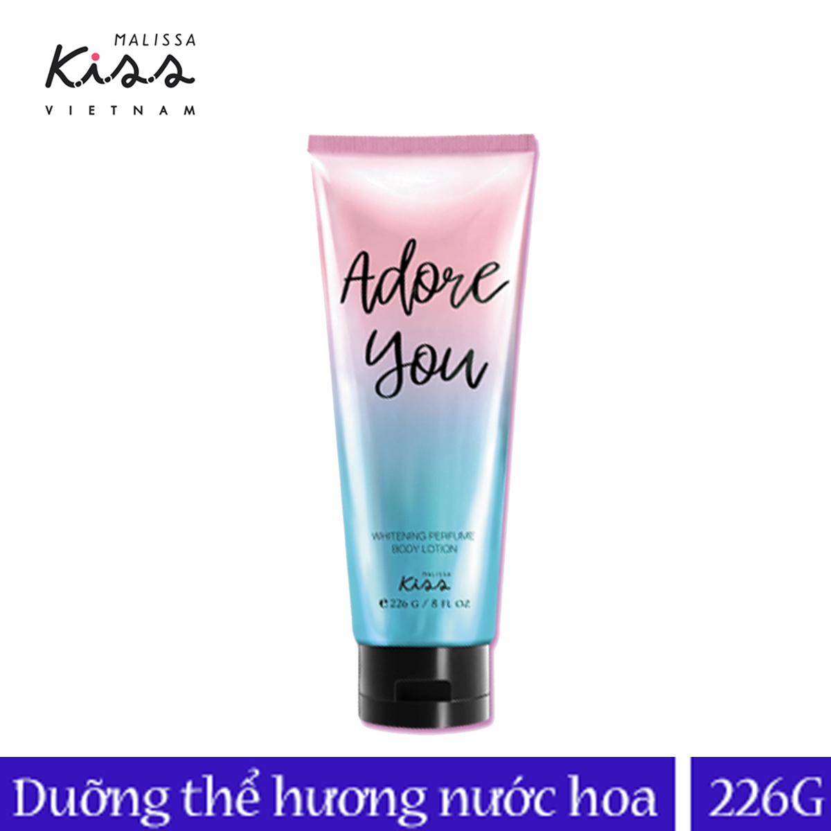 [Hcm]Sữa Dưỡng Trắng Da Toàn Thân Hương Nước Hoa Adore You 226G