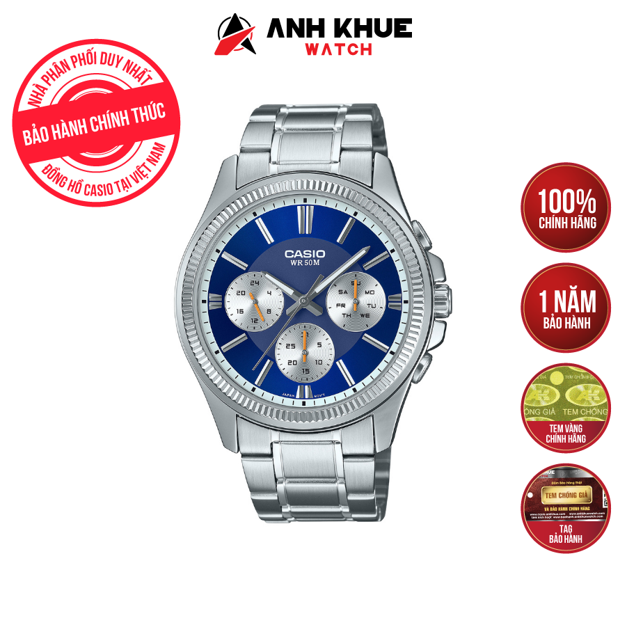 ĐỒNG HỒ CASIO MTP-1375D-2A1VDF CHÍNH HÃNG