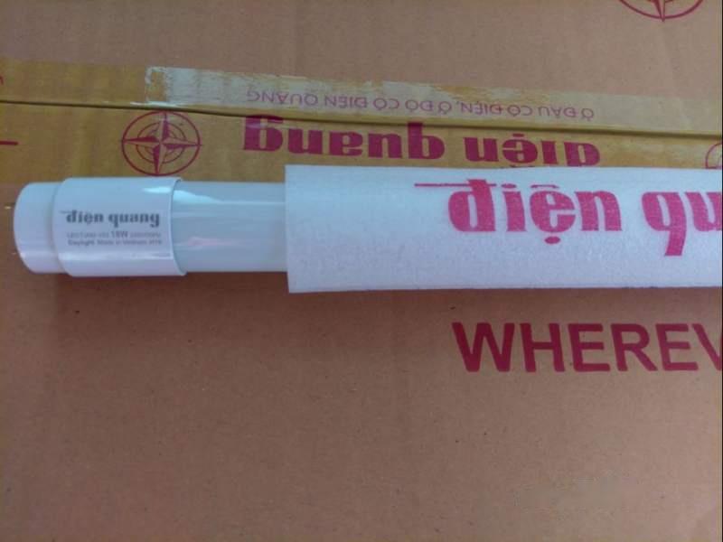 Bóng led 1m2/0.6m Điện Quang Đèn LED tube thủy tinh Điện Quang ĐQ LEDTU06I 18 ( 18W 1.2m/9w 0.6m thân thủy tinh )