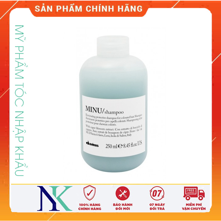 [Hcm]Dầu Gội Bảo Vệ Và Tạo Bóng Dành Cho Tóc Nhuộm Minu 250Ml