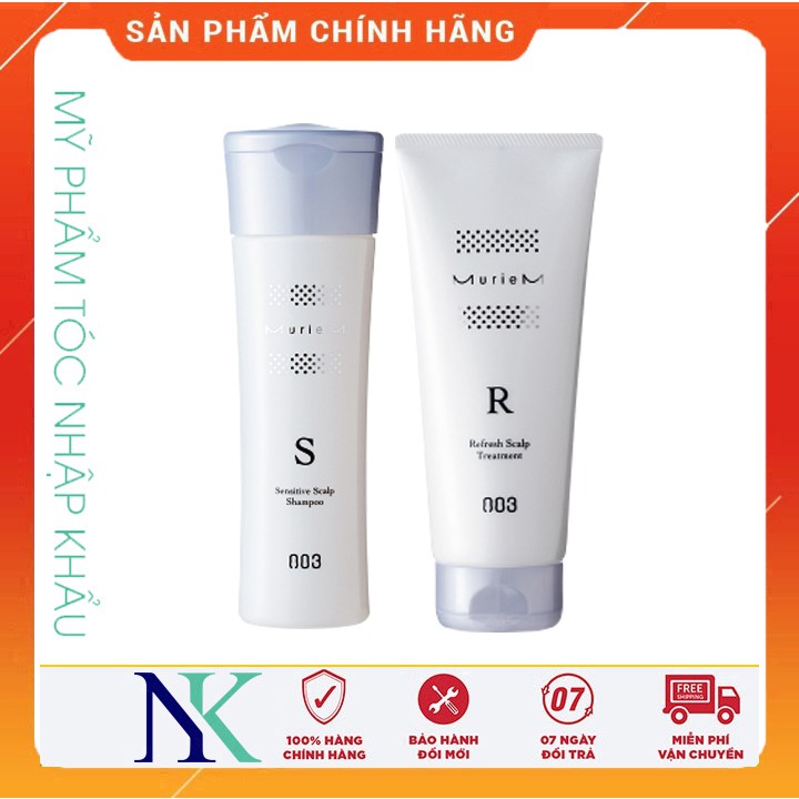 Dầu Gội Xã Muriem Sensitive Scalp Dành Cho Da Đầu Nhạy Cảm Khô Gàu Và Ngứa 250Ml