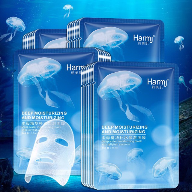 Mặt Nạ Sứa Hanmj Cấp Nước Dưỡng Ẩm Sâu Bổ Sung Dưỡng Chất Cho Da