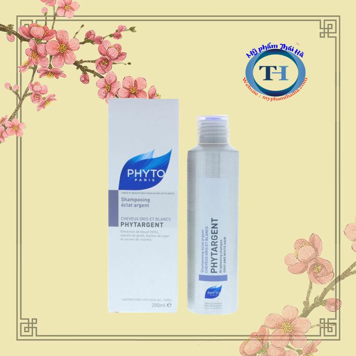 [Hcm]Dầu Gội Phyto Phytargent Giải Pháp Tối Ưu Ngăn Ngừa Tóc Bạc 200Ml