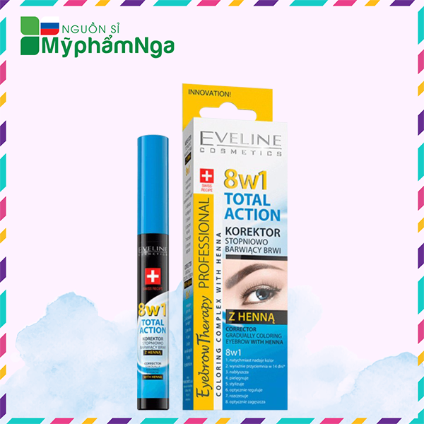 [HCM]Dưỡng lông mày Eveline – Dưỡng mày Eveline 8in1