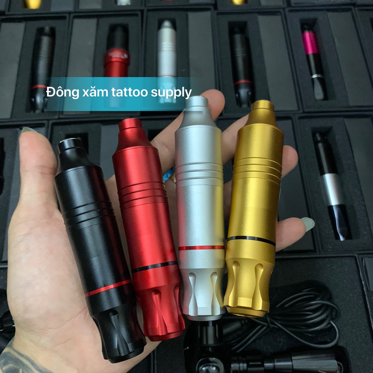 Máy pen xăm hình và phun xăm
