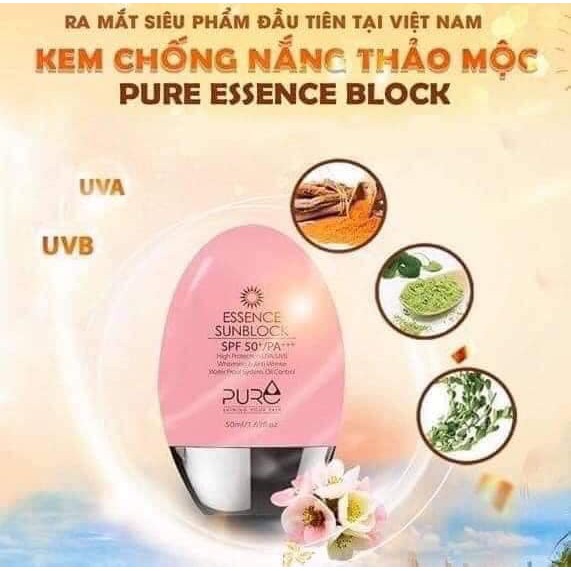 Sữa Chống Nắng Hàn Quốc Pure Essence Sunblock Ghb