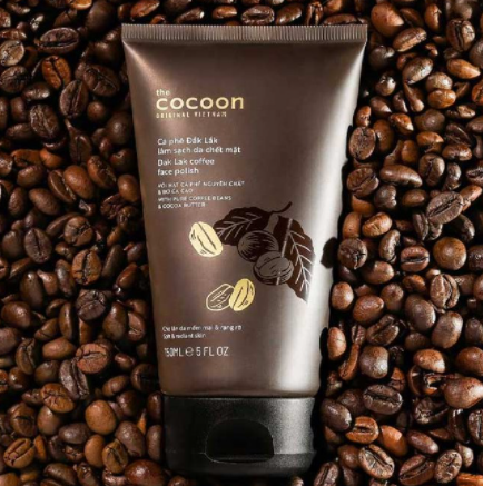 [HCM]Tẩy Da Chết cho Mặt Cocoon Coffee Face Polish 150ml