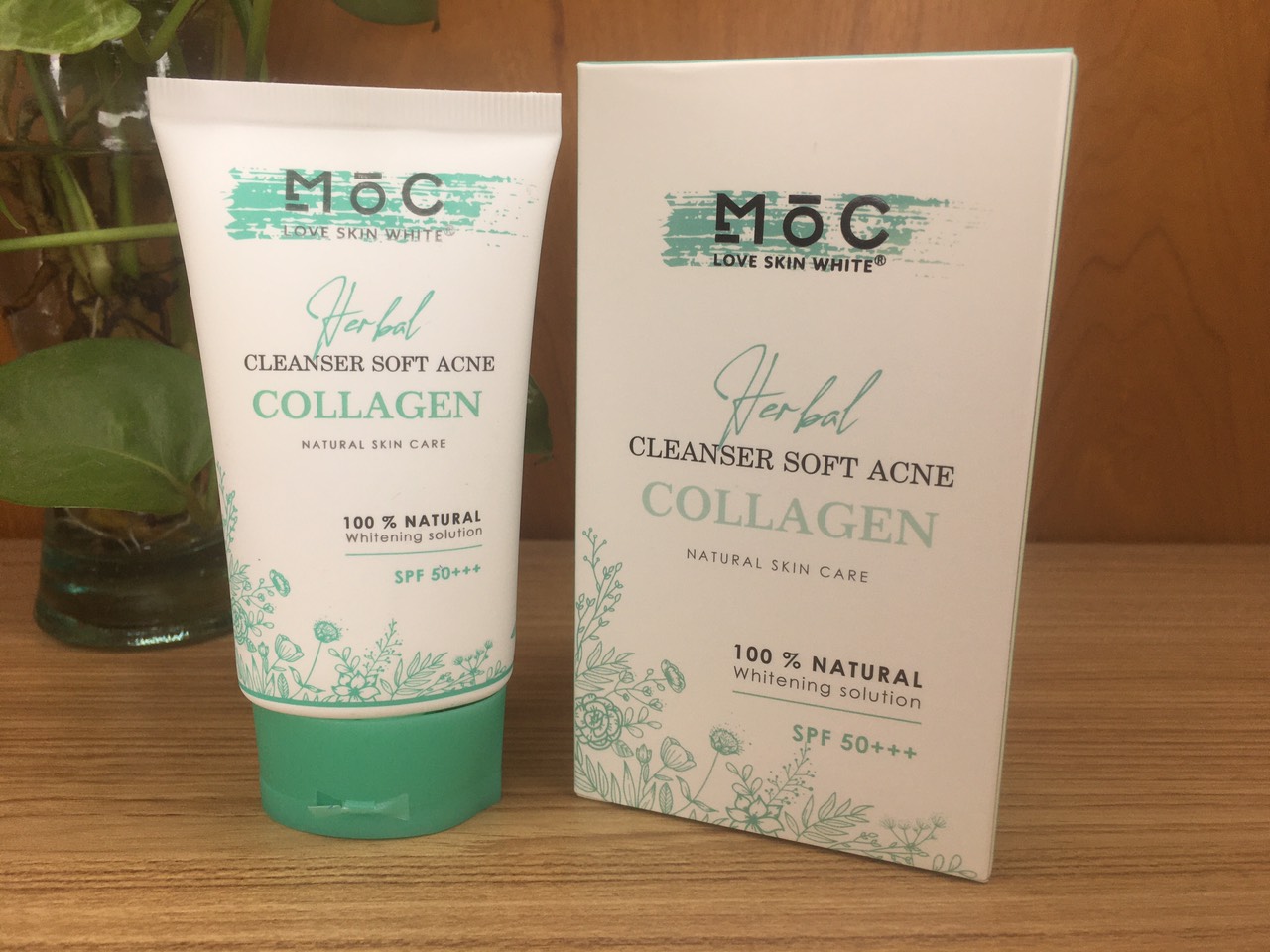 Sữa Rửa Mặt - Ngừa Mụn Collagen - Moc