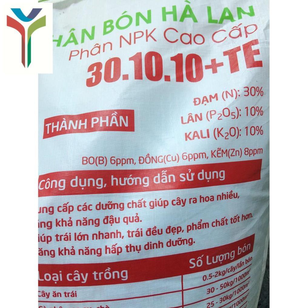 Phân bón gốc NPK Hà Lan 30-10-10+TE chất lượng cao chiết từ bao 25kg đóng túi zip (gói 1kg)