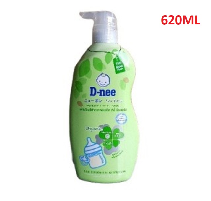 Nước Rửa Bình Sữa Dnee Dạng Chai 620ml Mẫu Mới