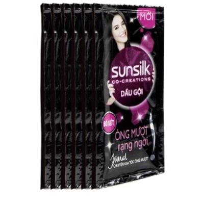 [HCM]Combo 10 dây dầu gội Sunsilk óng mượt dây 12 gói x 6g cam kết sản phẩm đúng mô tả chất lượng đảm bảo