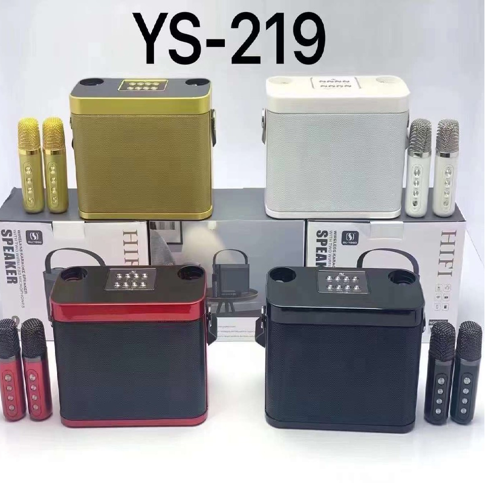 ( LOẠI XỊN ) Loa trợ giảng Loa Karaoke Bluetooth Ys219 Loa Karaoke Gia Đình Xách Tay Tiện Lợi Loa Ka