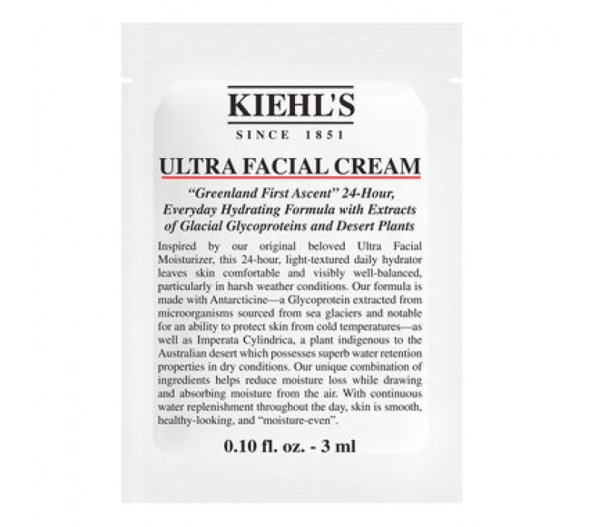 [ Sample - 3ml ] Kem dưỡng ẩm Kiehls Ultra Facial Cream / Kiehls