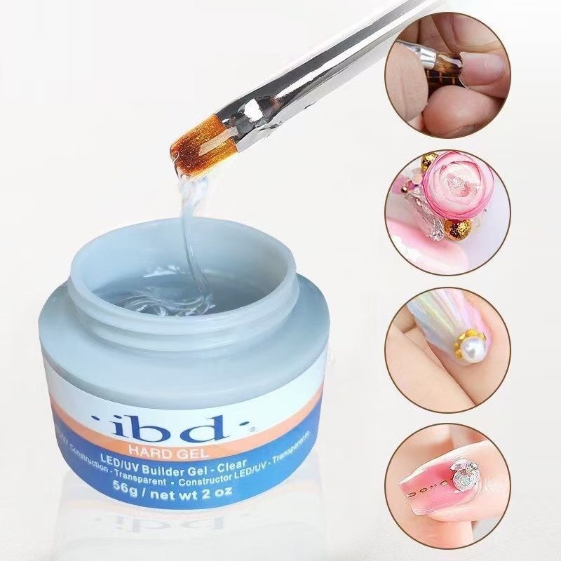 Gel Đắp Ibd Hũ 56G ( Gel Lạnh Ibd Dùng Đắp Nối Móng Tạo Vỏ Sò Mũi Khoang )