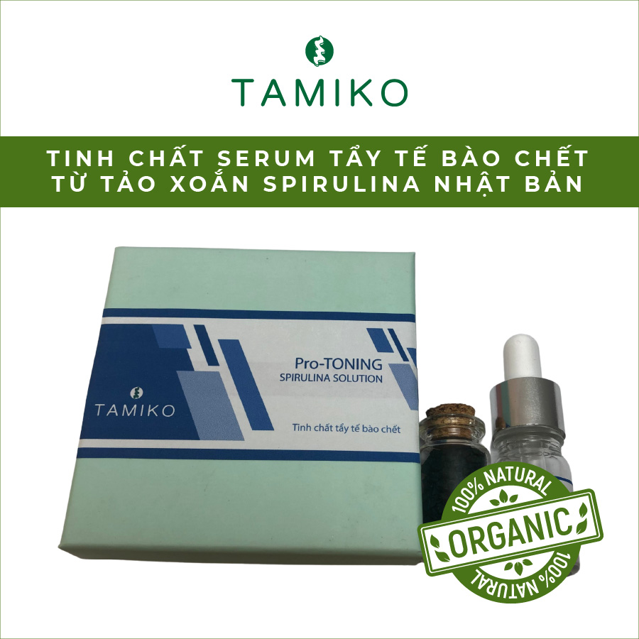 [Hcm]Tinh Chất Serum Tẩy Tế Bào Chết Từ Tảo Xoắn Spirulina Nhật Bản