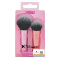 Bộ Cọ 2 Cây RT REAL TECHNIQUES Mini Expert Face Multitask Foundation Blush Cheek
