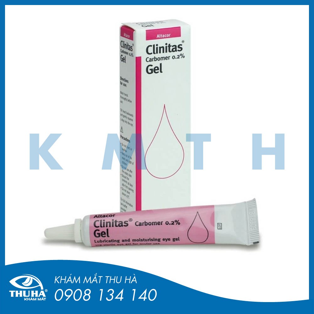 GEL TRA MẮT CLINITAS GEL 0.2% (Tuýp 10g)